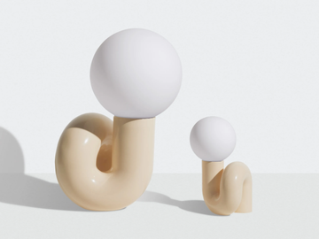 NEOTENIC - Ceramic and glass table lamp by Petite Friture - view 2